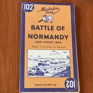 Michelin Battle of Normandy map.